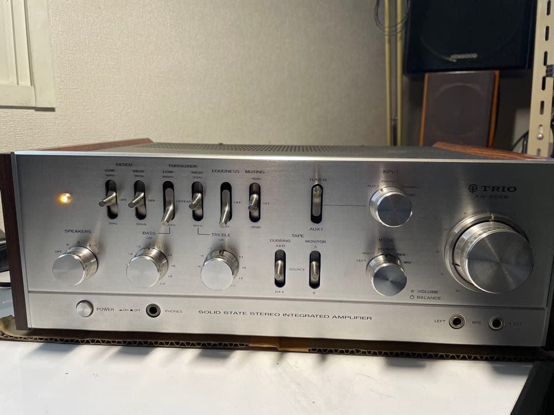 希少　TRIO KA 9006アンプ簡易整備動作品