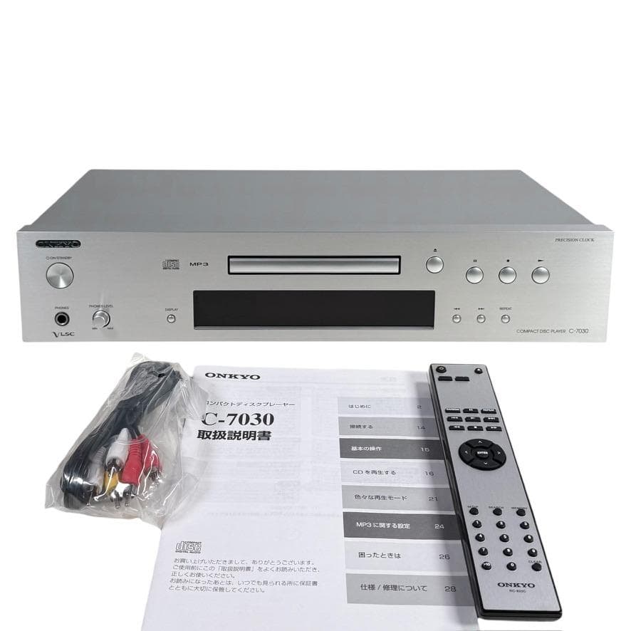 ◆優良美品・動作確認済◆ONKYO CDプレーヤー C-7030(S)