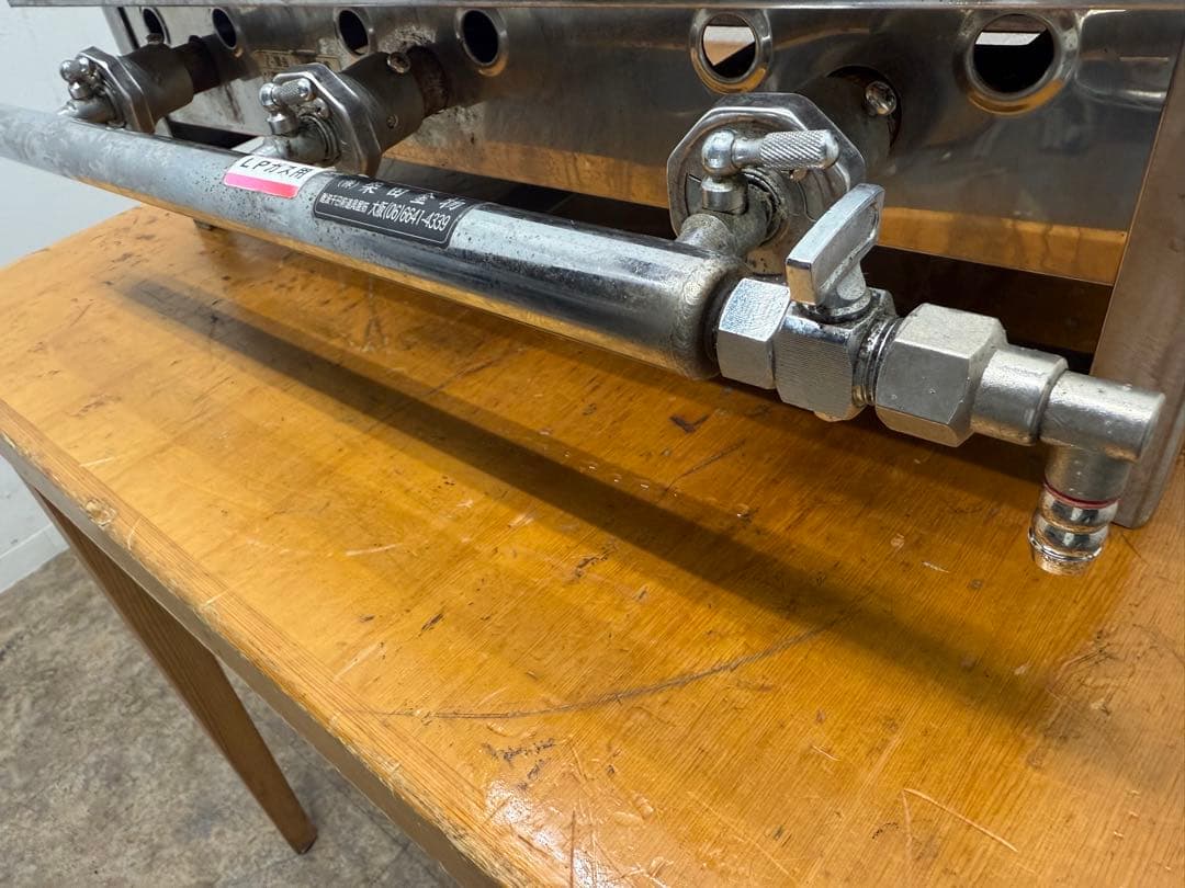 たこ焼き器　業務用　１８穴プレート３枚　５４玉　プロパンガス　店舗　屋台　飲食店