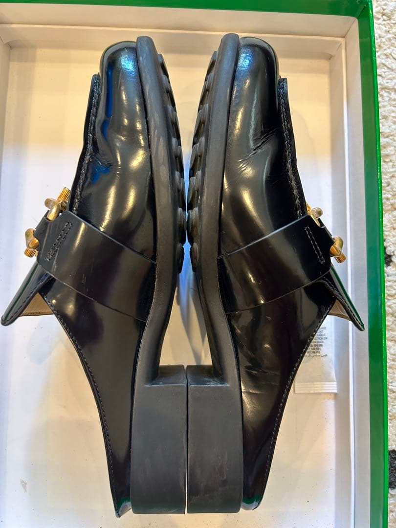 【値下げ中】BOTTEGA VENETA スリッポン 36.5(23.5cm)