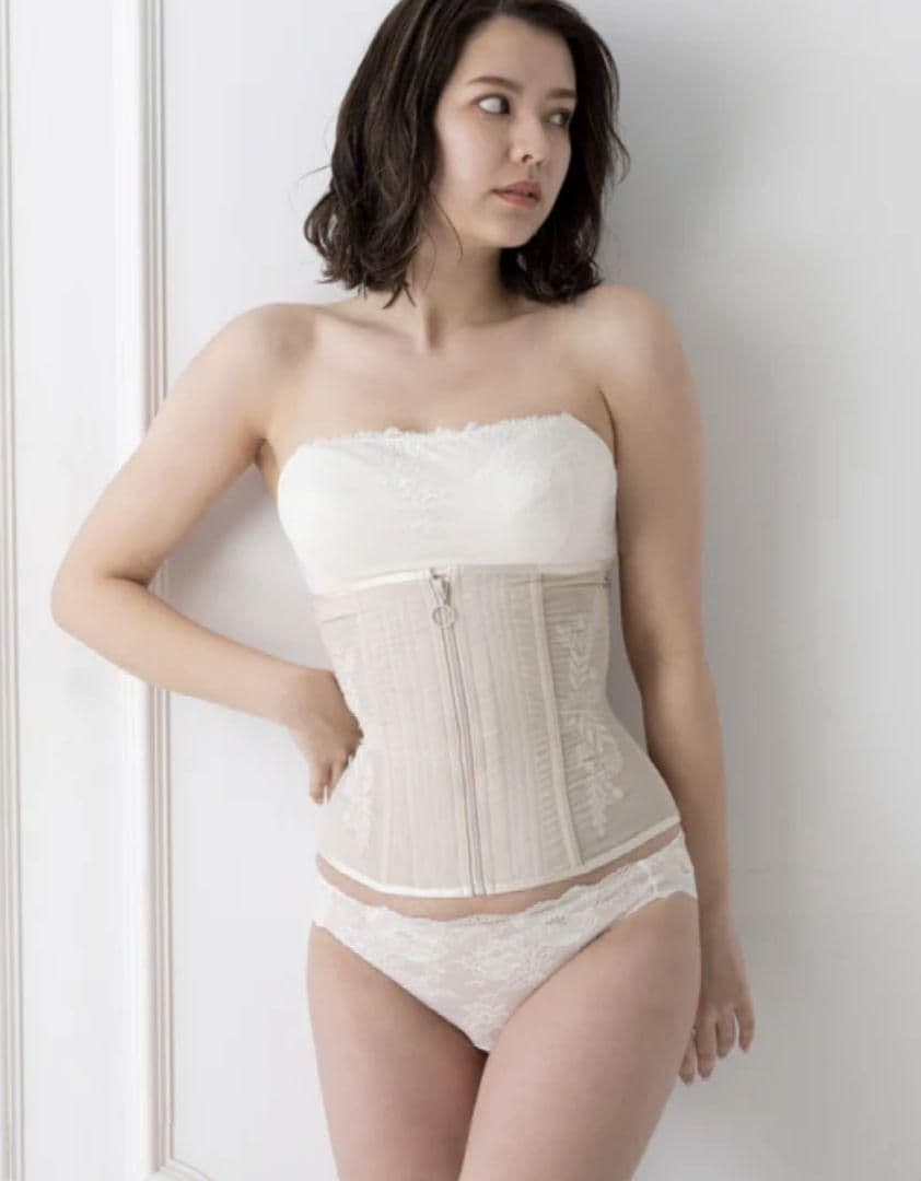 元鈴木さんコルセットシレーヌ PinupCloset Sサイズ ベージュ