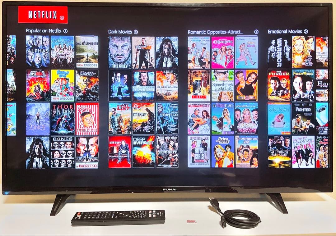 【今だけ特価】FUNAI 43V型（2023年製）｜動作良好・近隣無料配送