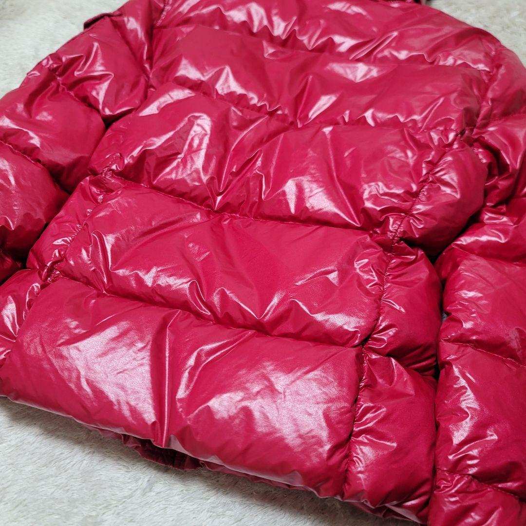 モンクレール　バディア　ダウンジャケット　シャイニー　デカワッペン