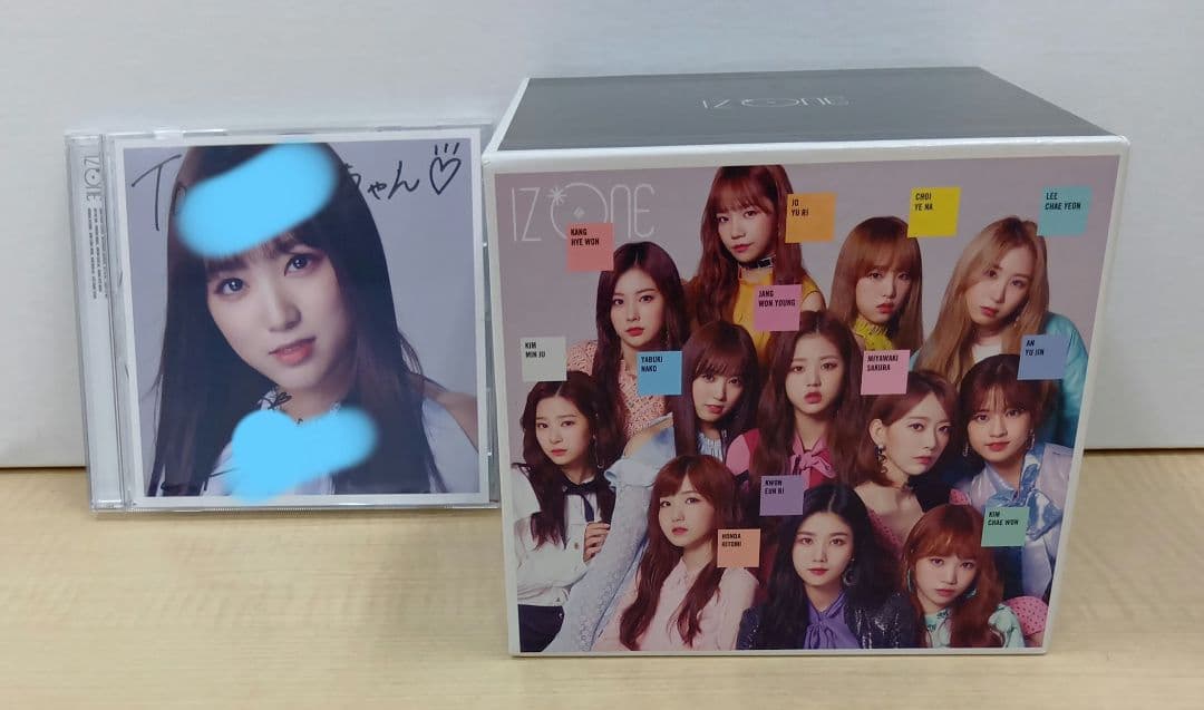 ❶ IZ*ONE 好きと言わせたい WIZ*ONE盤 13枚 BOX サイン