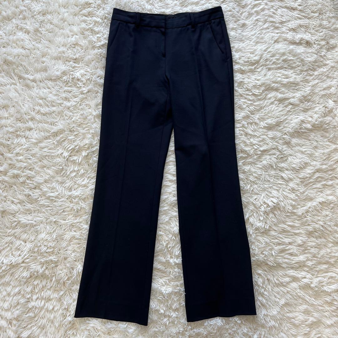 美品　セオリーtheory カラーレスJK　セットアップ　パンツスーツ L