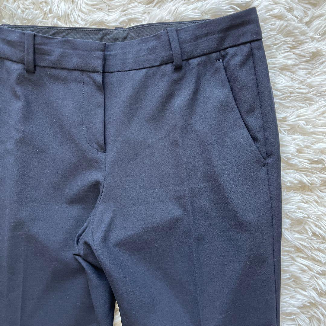 美品　セオリーtheory カラーレスJK　セットアップ　パンツスーツ L