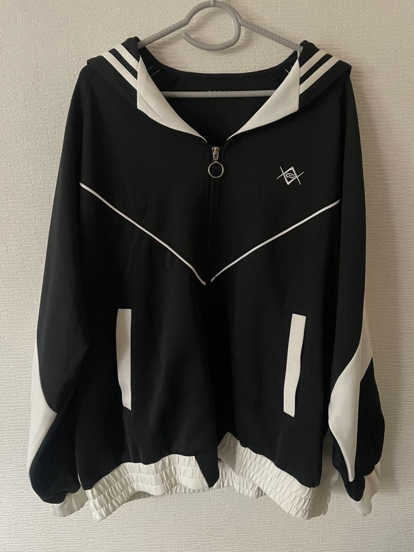 REFLEM レフレム セーラー ジャージ トラックジャケット ブラック