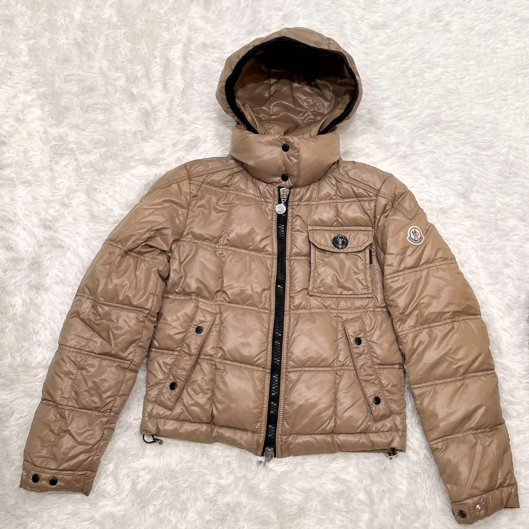 MONCLER モンクレール レディース フード ダウンジャケット ベージュ00