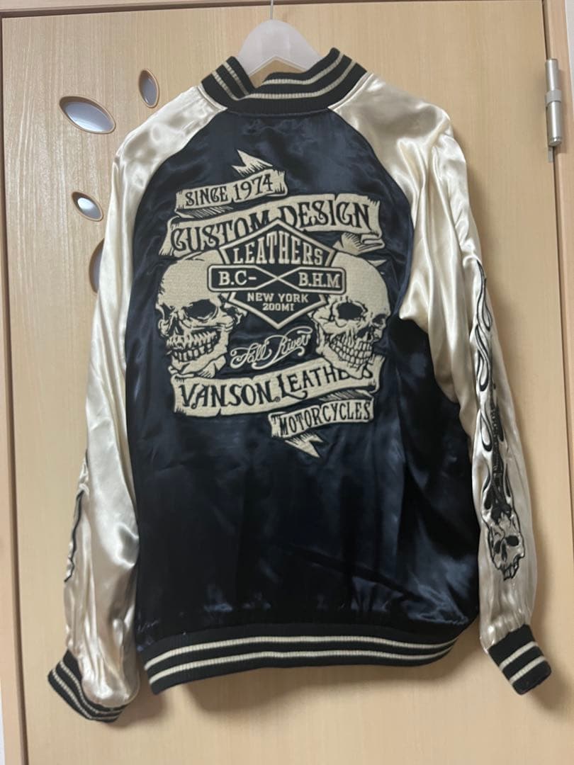 vanson リバーシブル スカジャン