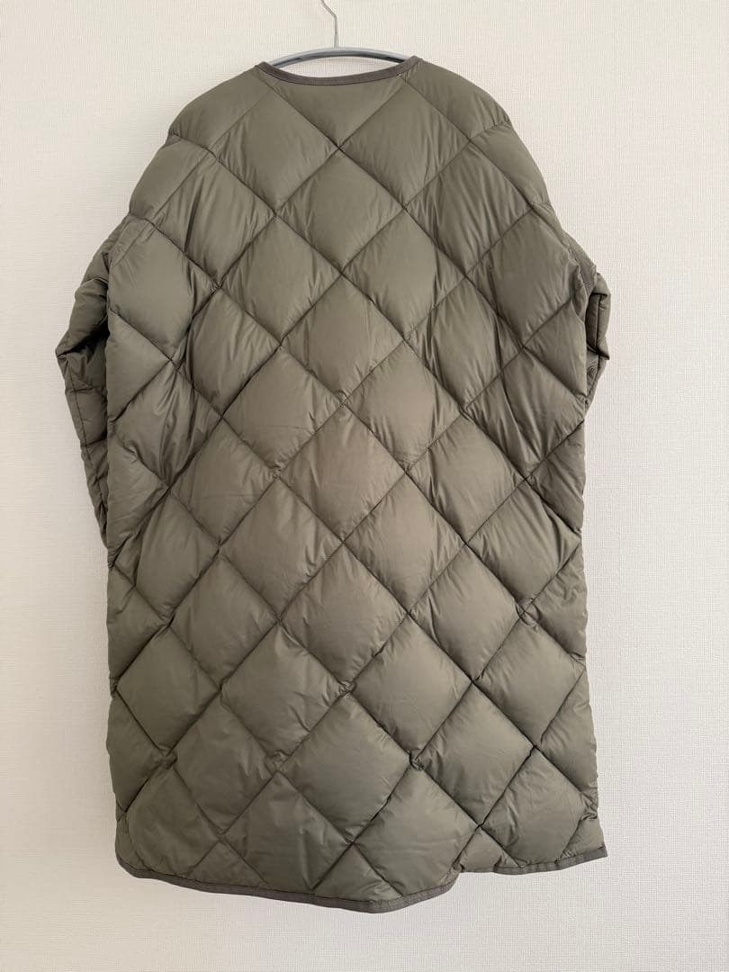 DOORS ライトダウンキルトロングコート　 新品タグ付　カーキ