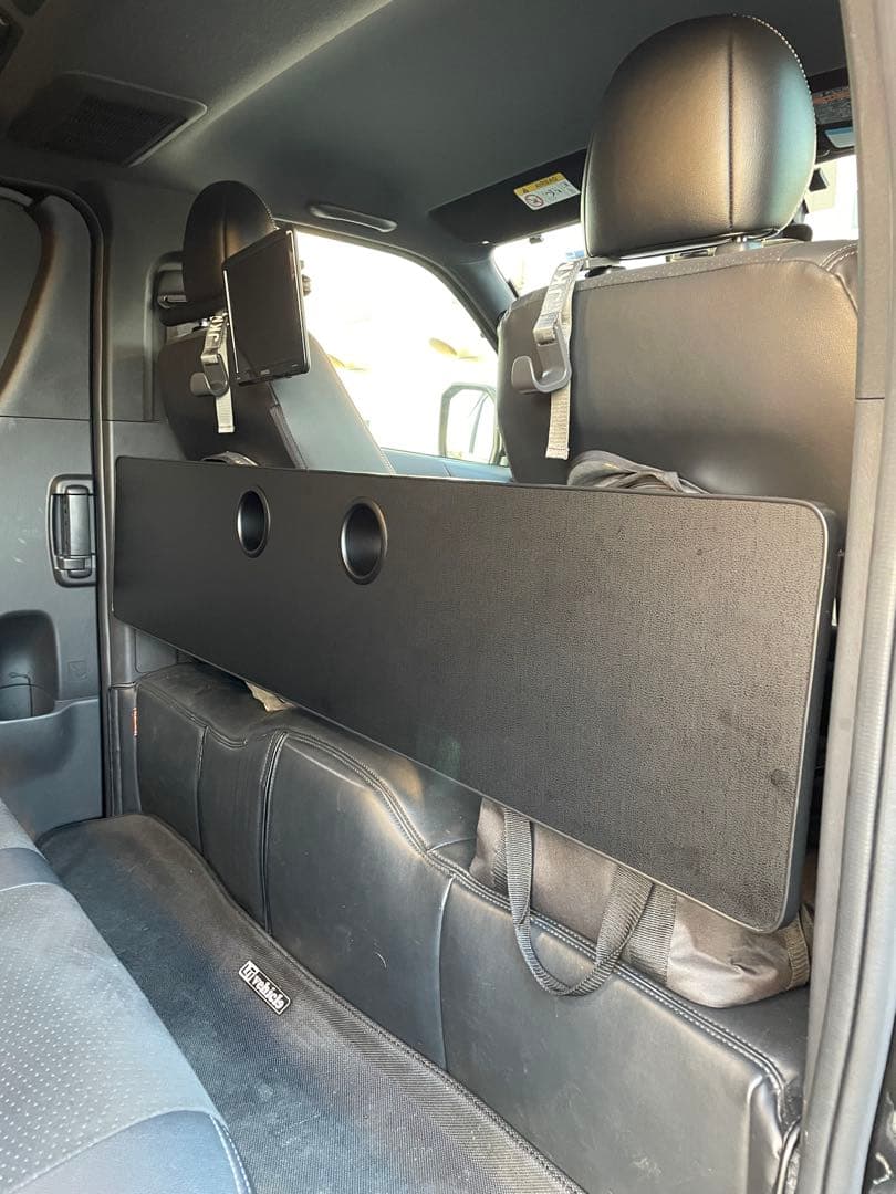 poさん予約　ハイエース　折り畳み　セカンドテーブル　金具のみ