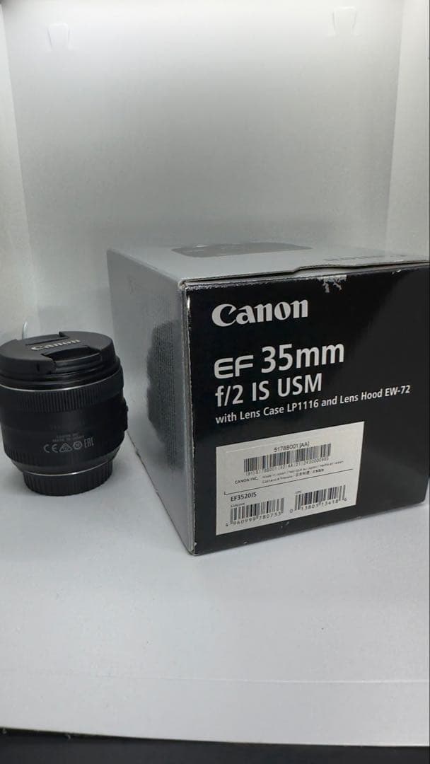 【ジャンク品】Canon EF 35mm f/2 IS USM レンズ