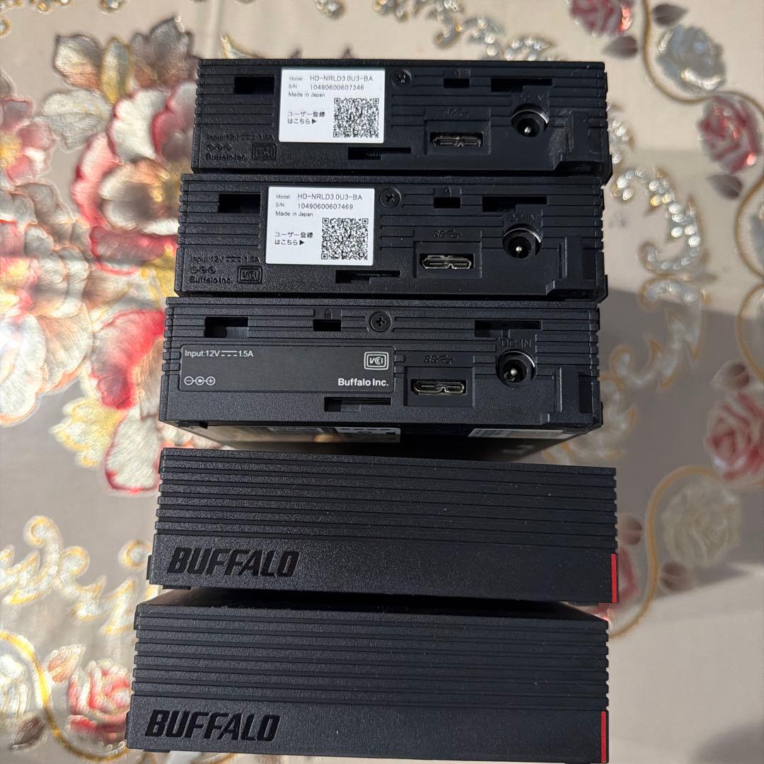 BUFFALO 外付けハードディスク USB Type-C