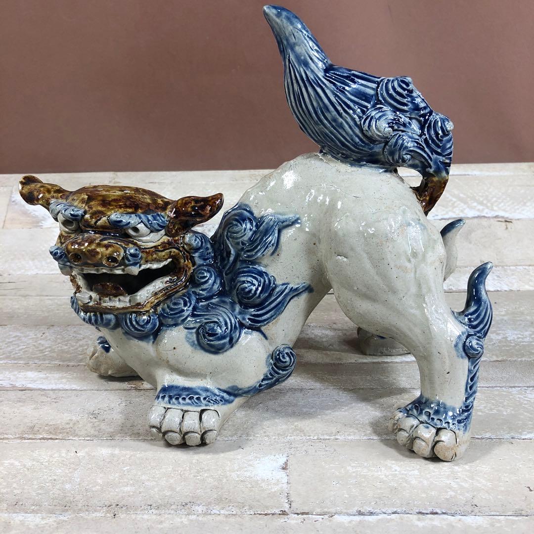 沖縄シーサー　ツイン　美品