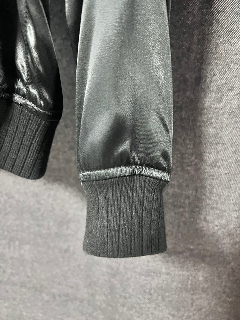 【超美品】hystericglamour crampsレーヨン　スカジャン　S