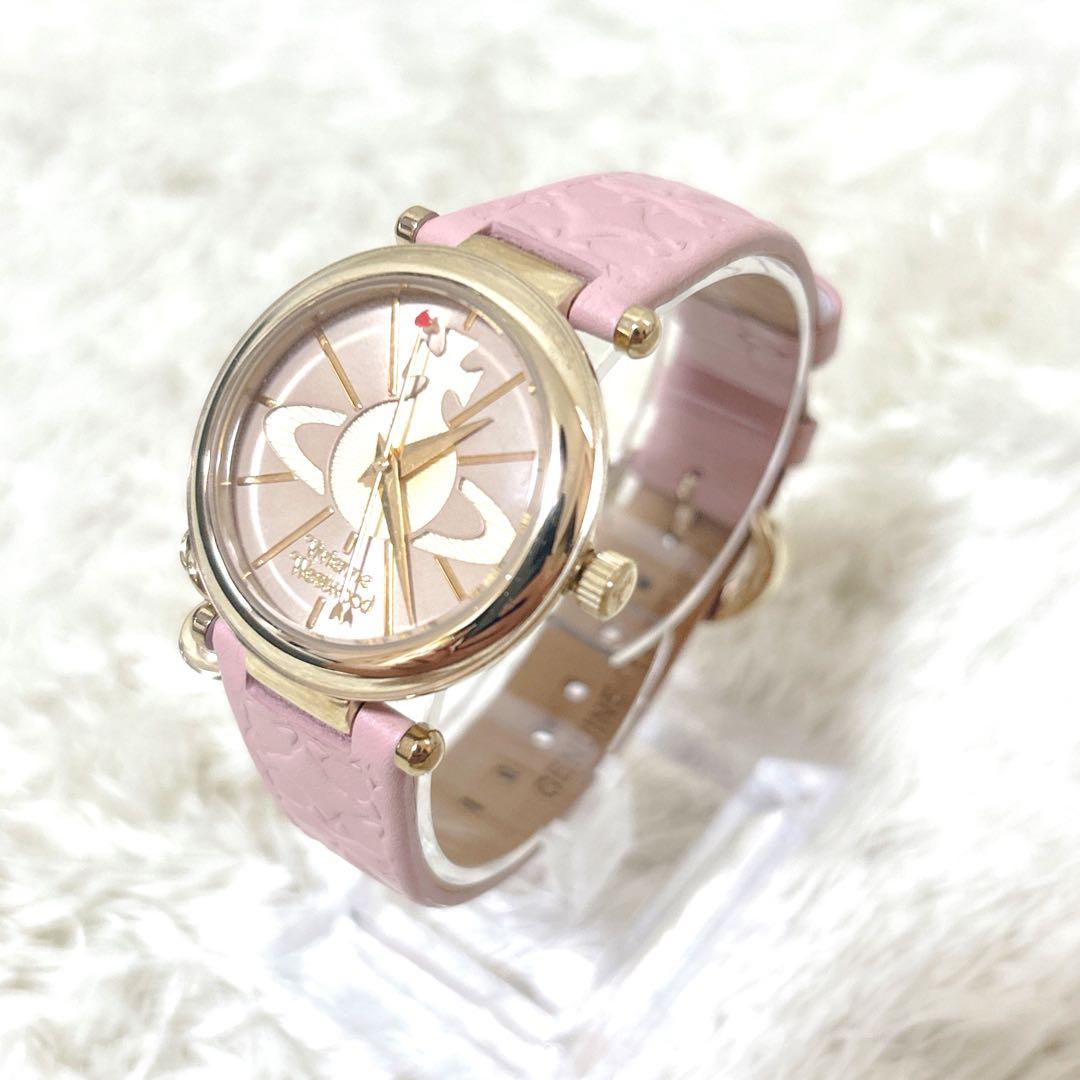 【未使用級】　ヴィヴィアンウエストヴッド　時計　レディース　ヴィヴィアン稼動品