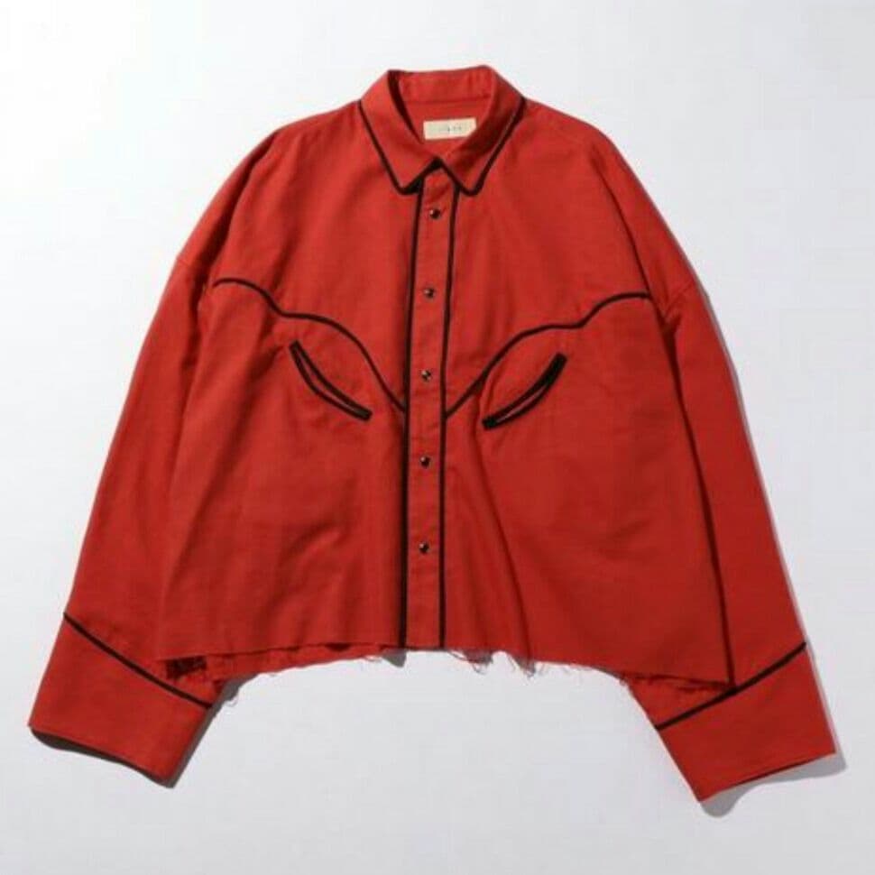 菅田将暉着用 jieda ウエスタンシャツ