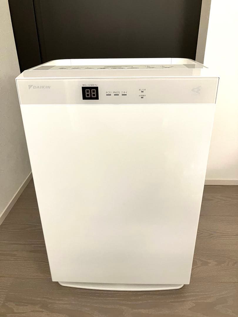極美品 ダイキン 加湿 ストリーマ 空気清浄機 MCK70T-W 大型31畳