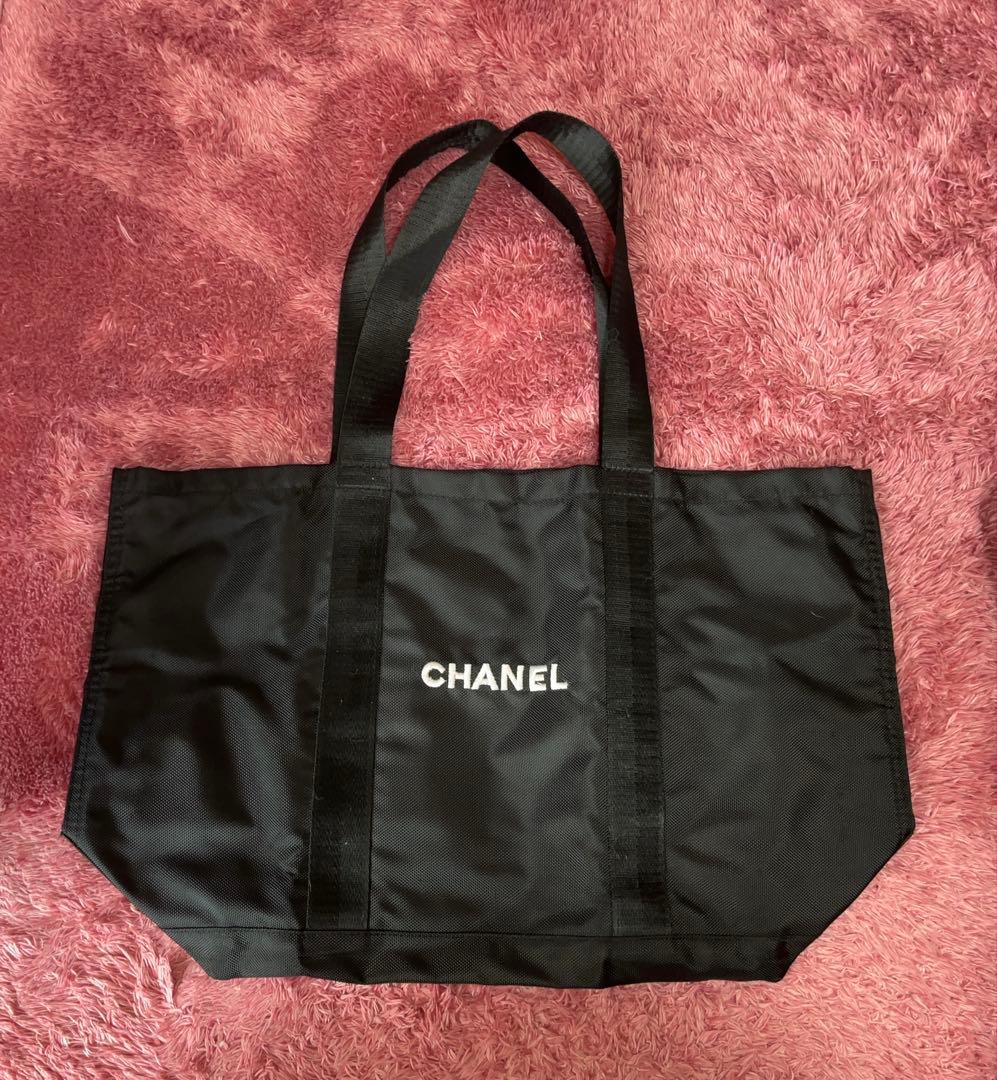 シャネル CHANEL ナイロン リバーシブル トートバッグ