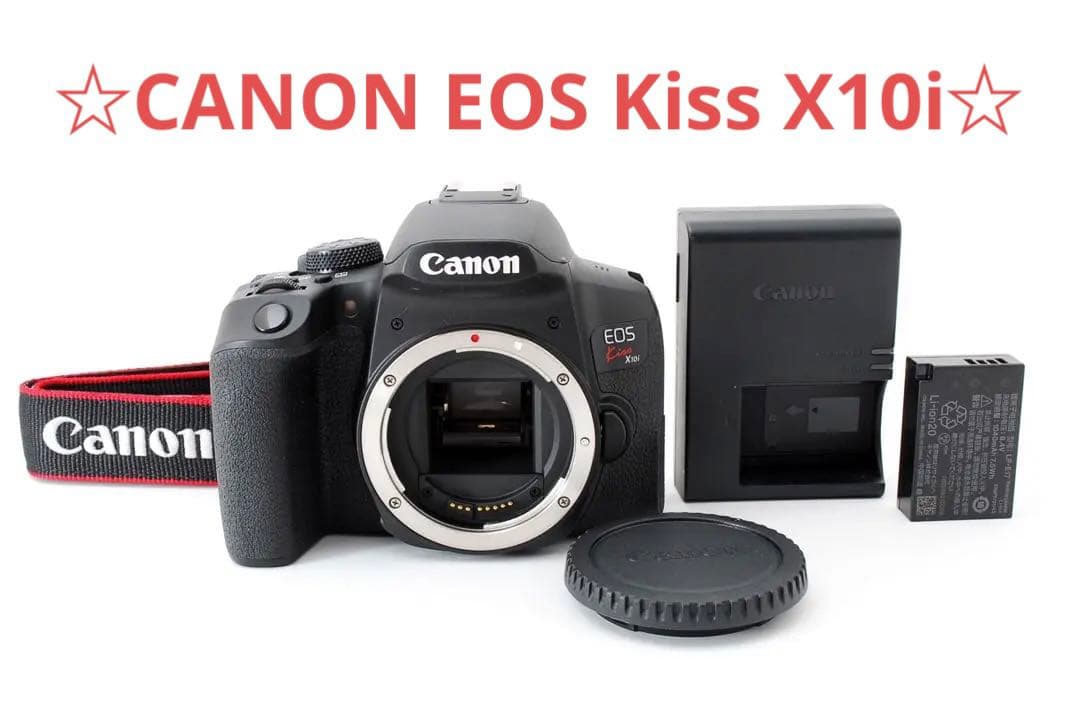 保証付き キヤノンCanon EOS kiss X10i デジタル一眼レフカメラ