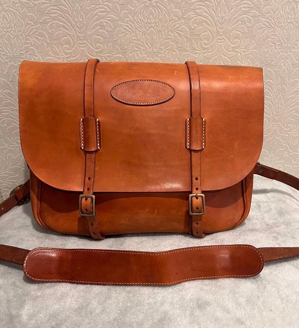 REDMOON ショルダーバッグ メッセンジャーバッグ レッドムーン 本革