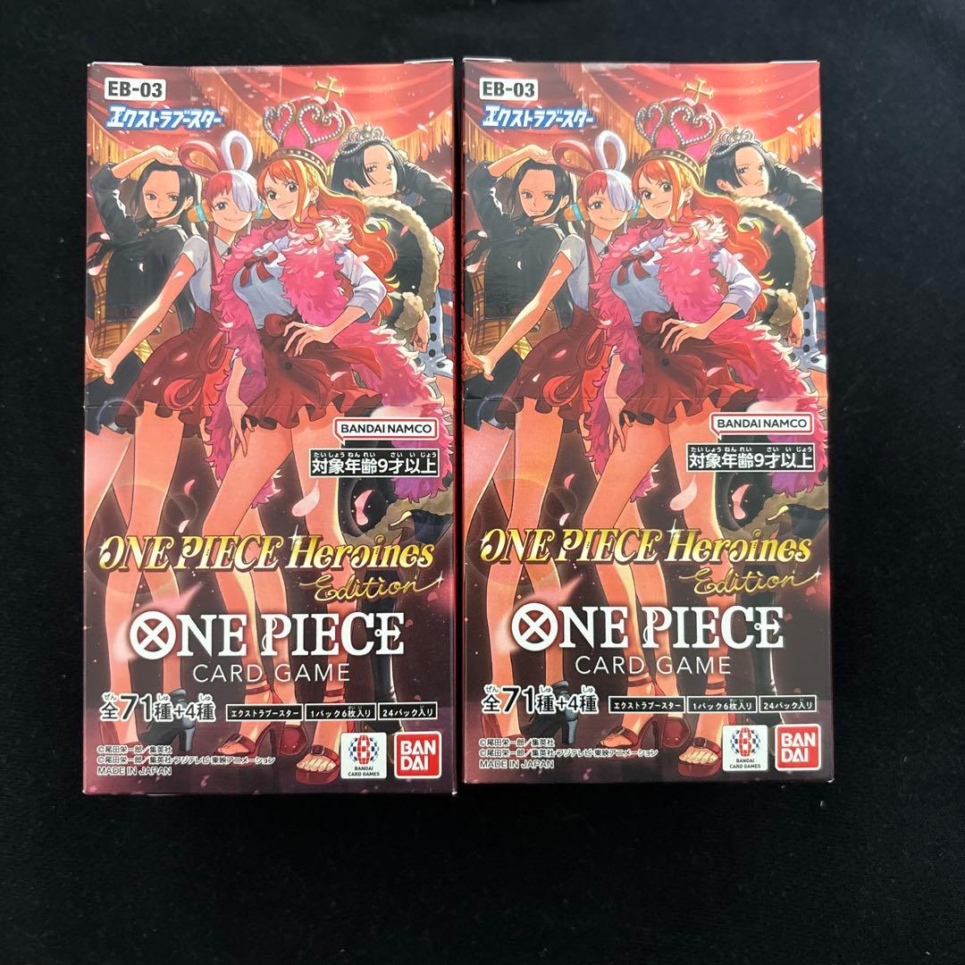 ONE PIECEカードHeroines Edition 新品未開封2box