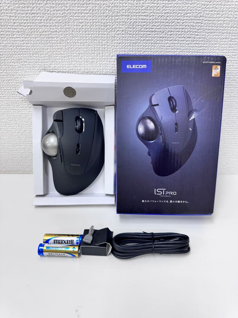 12P2#14 エレコム トラックボールマウス IST M-IPT10MRSBK