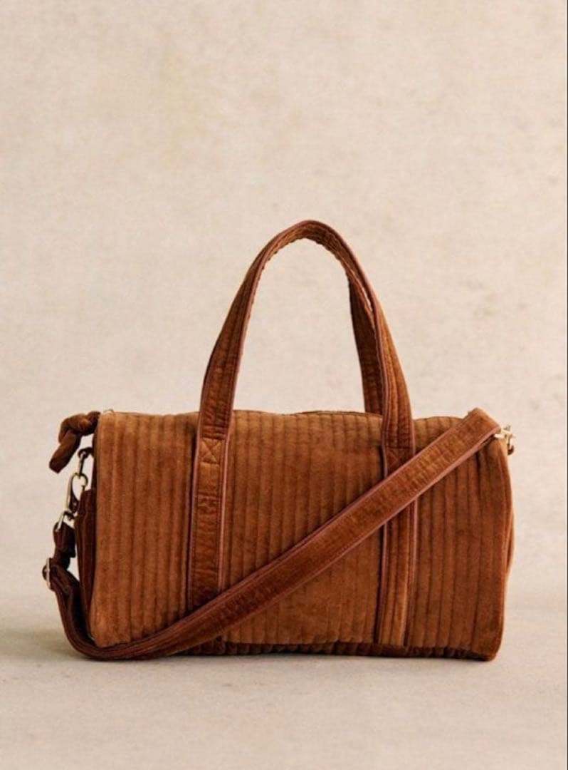 Sezane セザンヌ ボーリングバッグ ブラウン