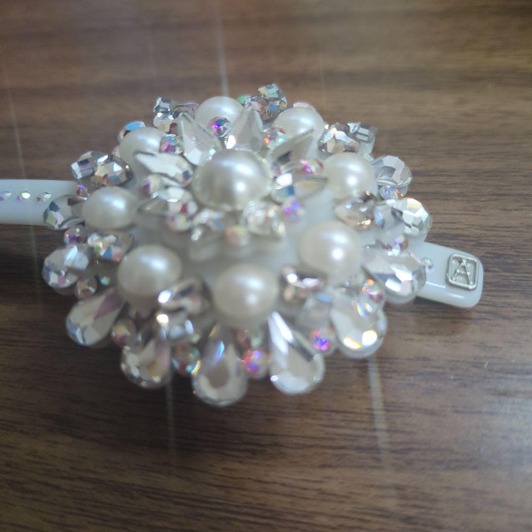 ALEXANDRE de PARIS フラワーヘアピン バレッタ