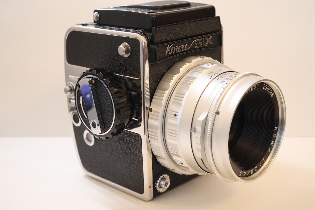 整備済コーワシックス Kowa SIX 85mm F2.8 シルバー中判フィルム