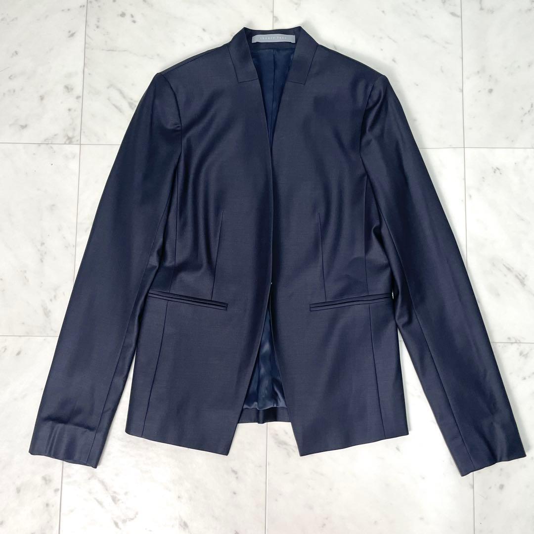 専用【未使用級】セオリーリュクス 2022年製エグゼクティブ スーツ S 紺