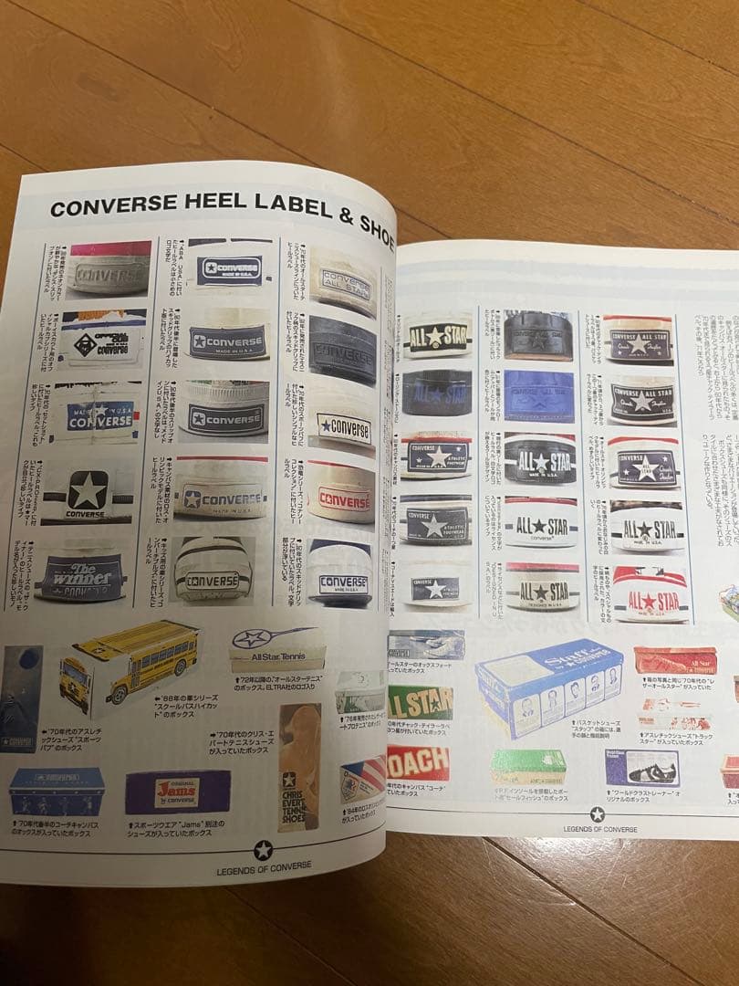 BOON 永久定番 コンバース 本 ビンテージ オールスター 90s 80s