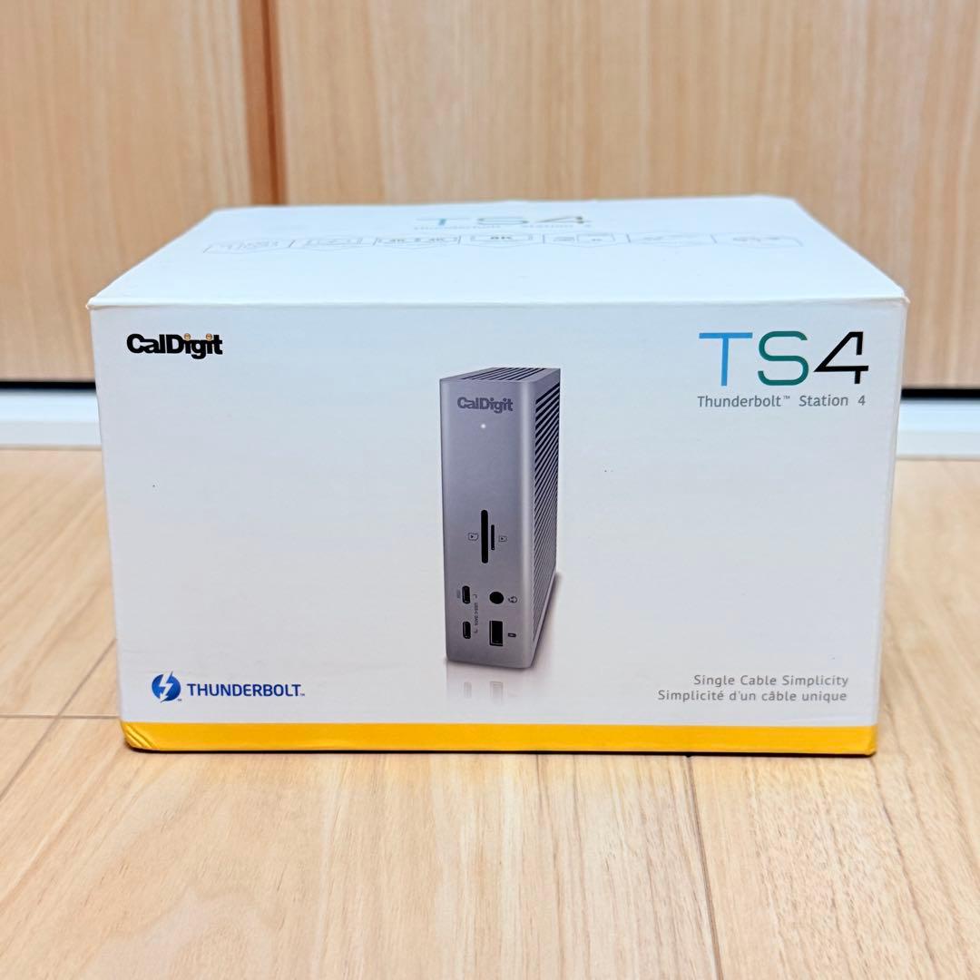 分配器・切替器 CalDigit TS4 Thunderbolt docking station