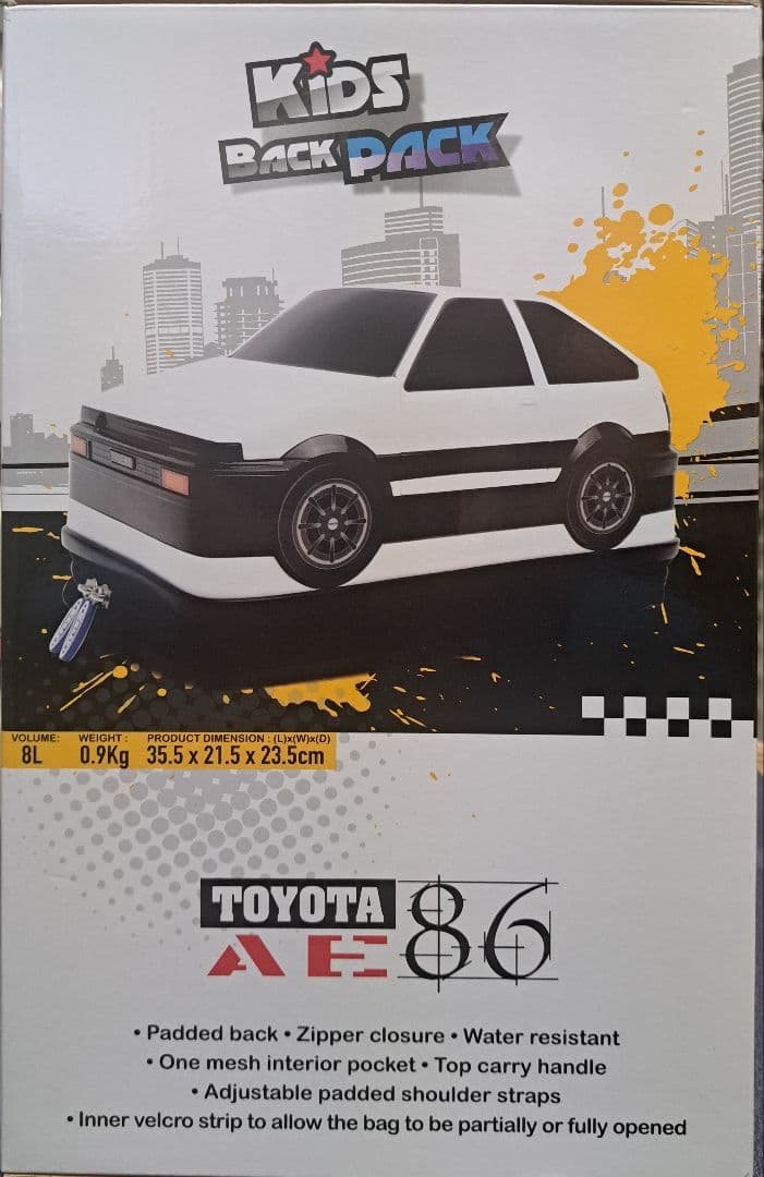 トヨタＡＥ８６のバックパック　リュック