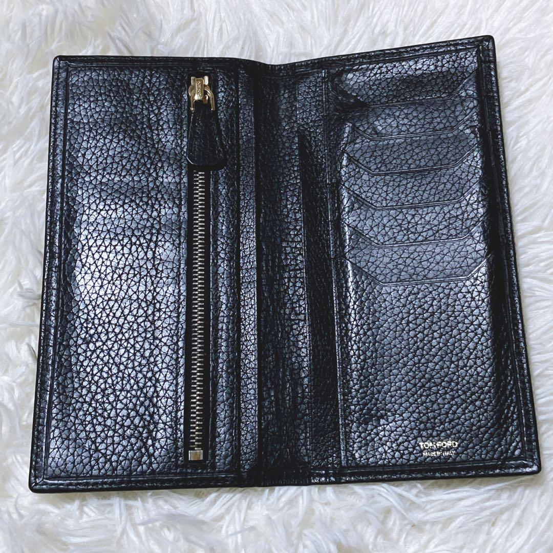 人気⭐️TOM FORD トムフォード　長財布　TFロゴ　V0188T