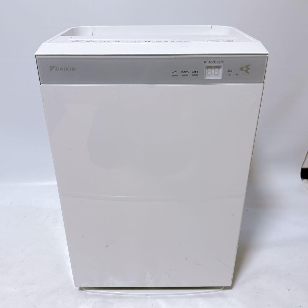 DAIKIN ダイキン 加湿ストリーマ空気清浄機 MCK70XBK-W
