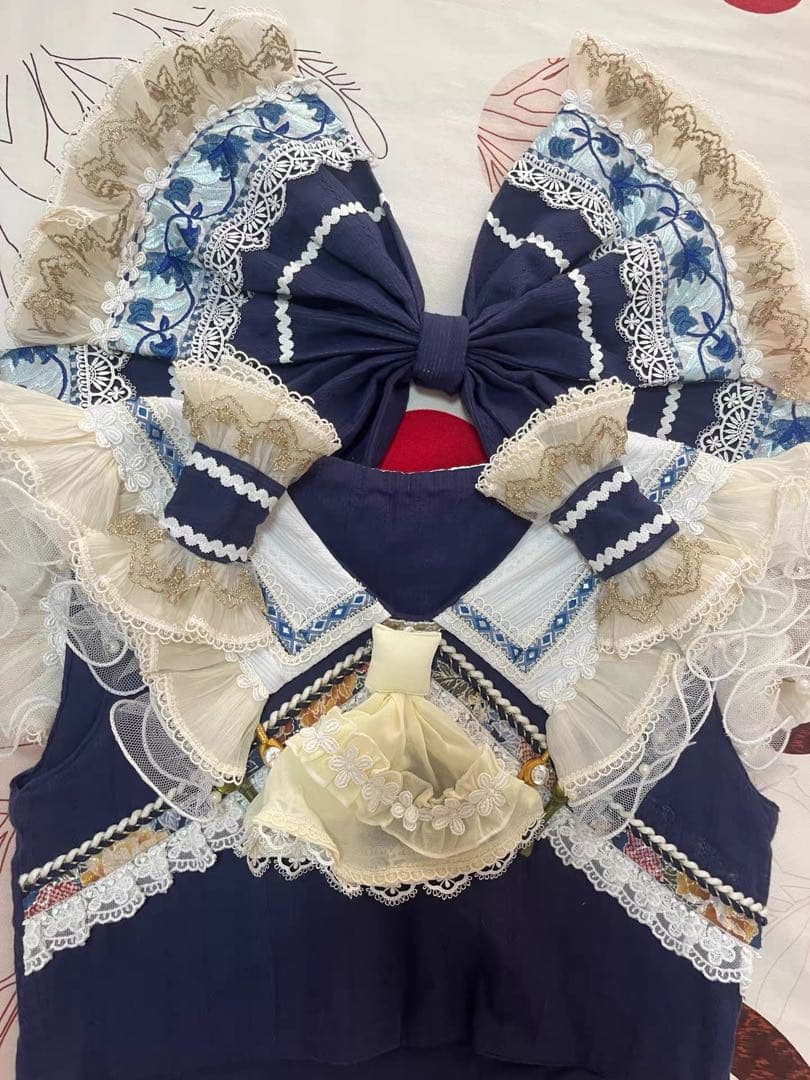 東方project博麗霊夢　青霊夢コスプレ衣装