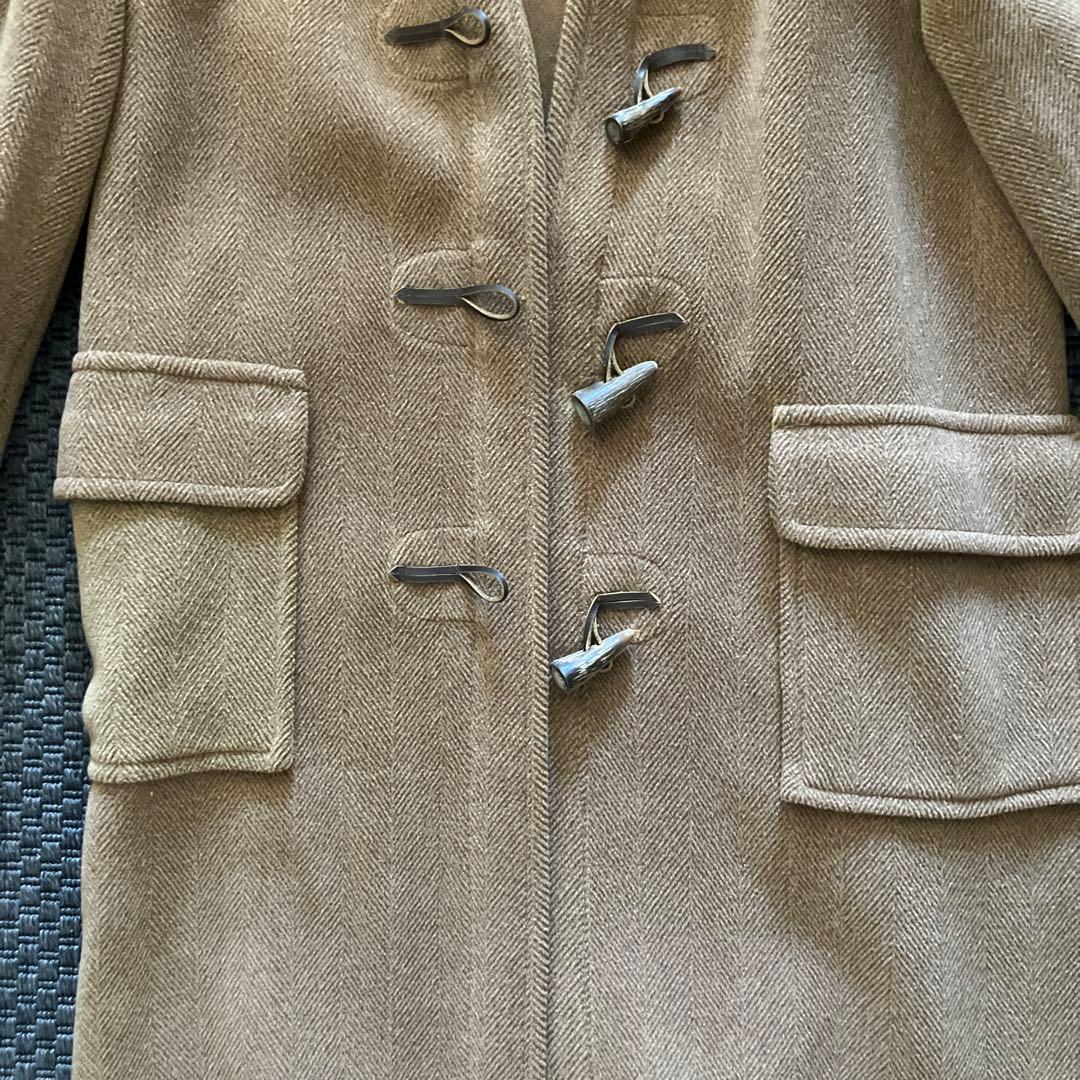 h*x様 グローバーオール　ベージュ ダッフルコートフード付き　正規品　未使用に