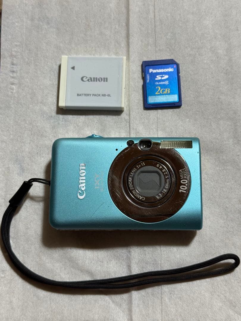 Canon IXY Digital 110 IS 水色