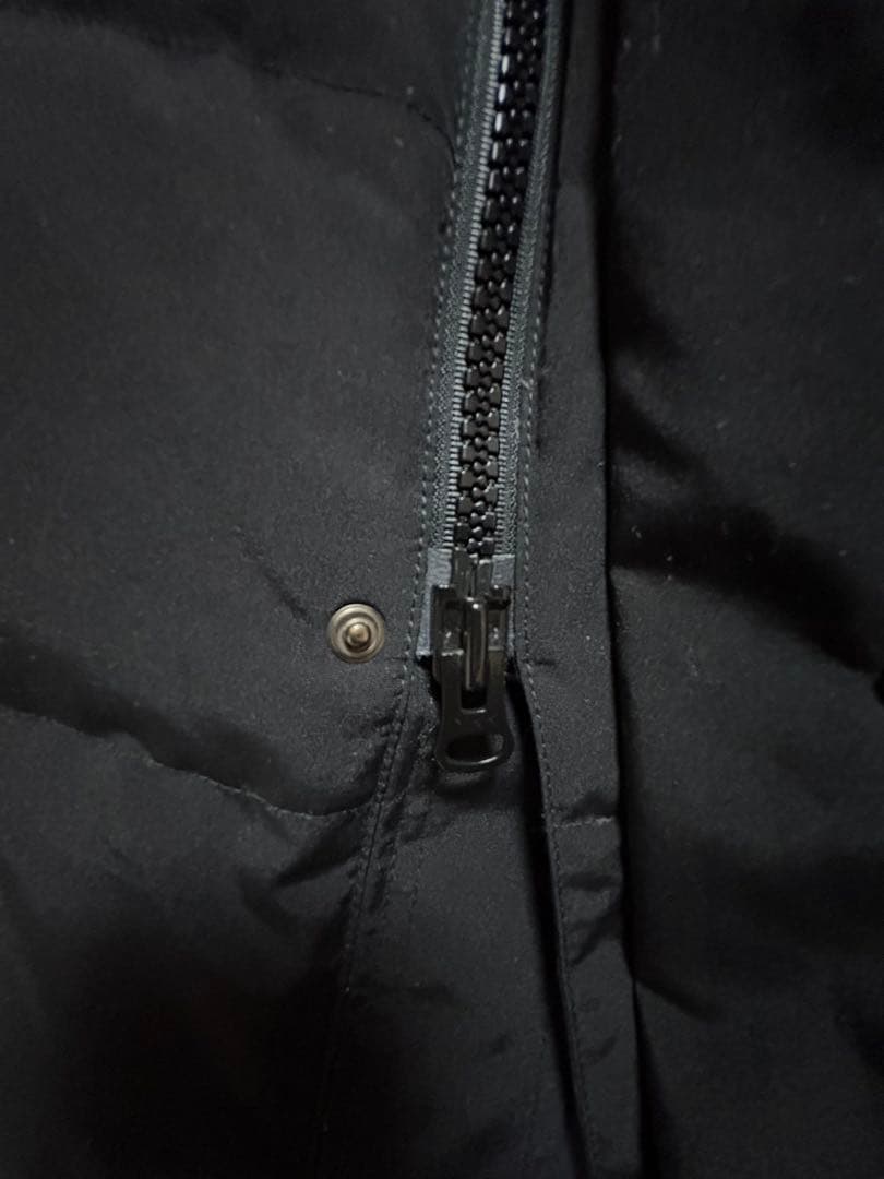 DANTON フード付きロングダウンジャケット