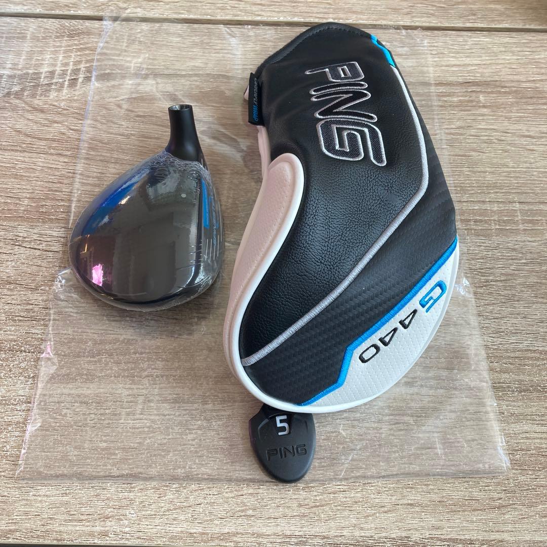 新品　未使用PING ピンG440MAXFWフェアウェイウッド5番ヘッド、カバー