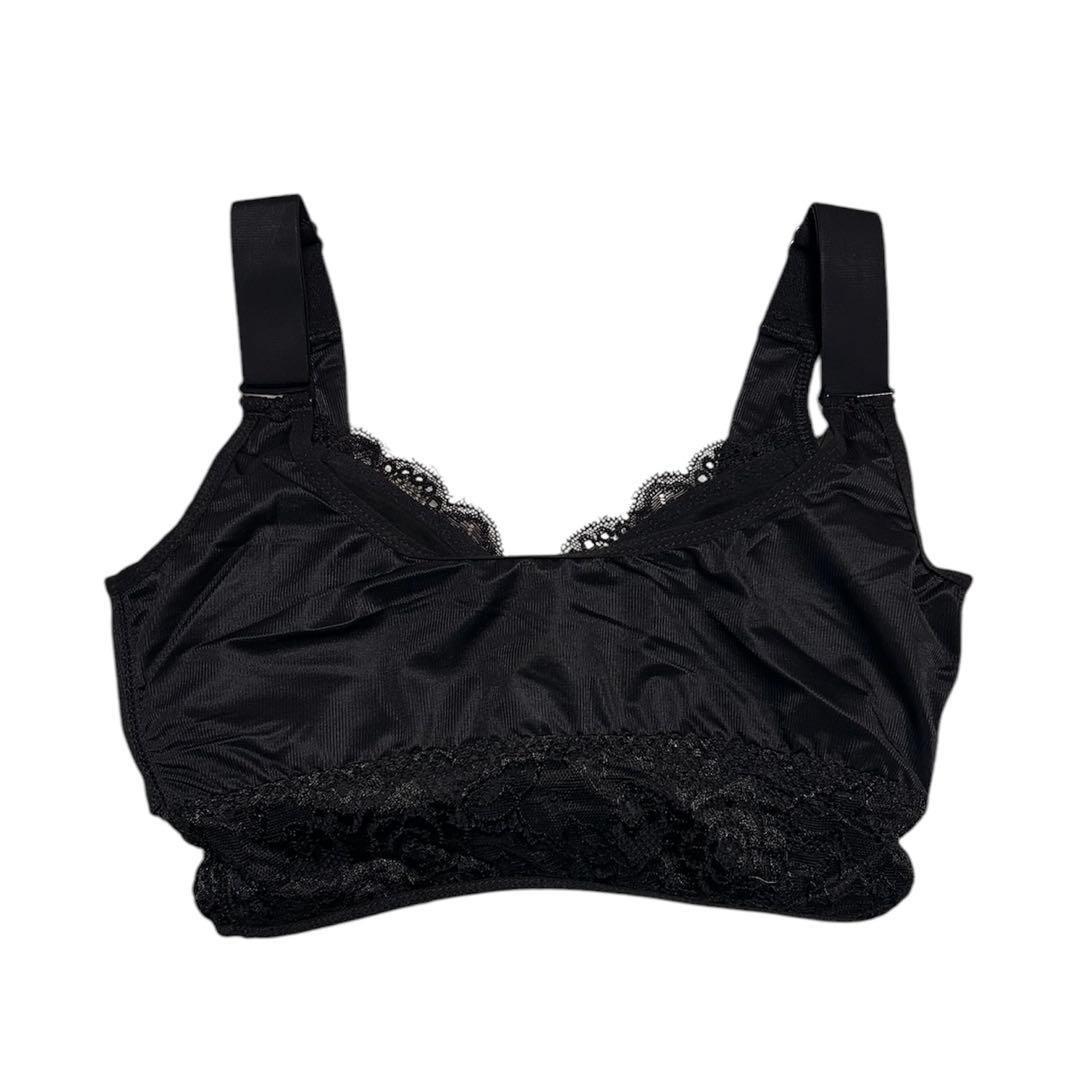 育乳ブラ Sサイズ×2枚組　ノンワイヤーでも谷間！　ブラグランデブラック