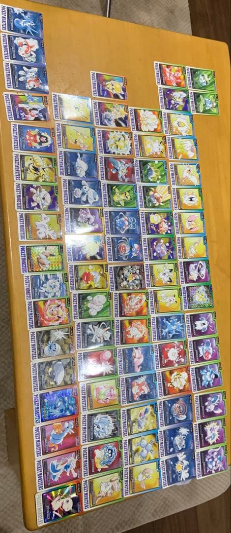 ポケモン カードダス　78枚　97年 ピカチュウ　イーブイ　フリーザー　ミュウ