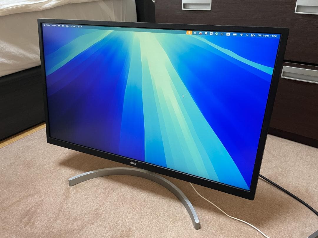 LG モニター ディスプレイ 27UL500-W 27インチ/4K/HDR