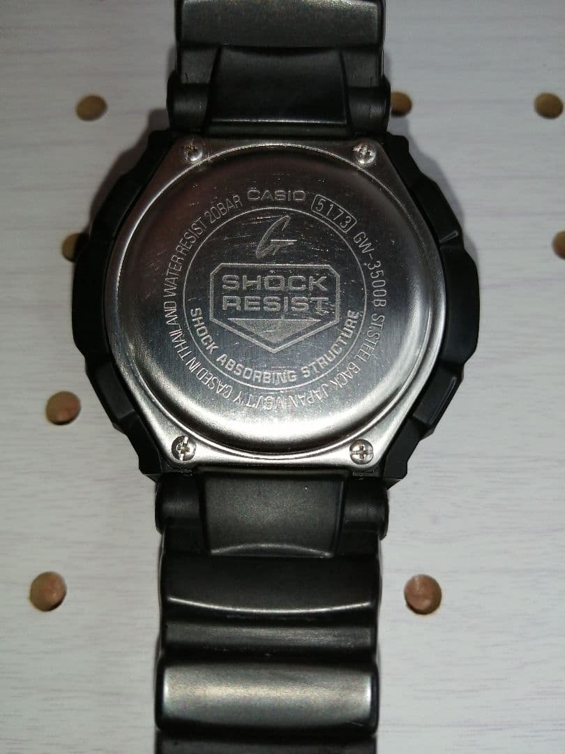 カシオ　G-shock GW-3500B 洗浄済み