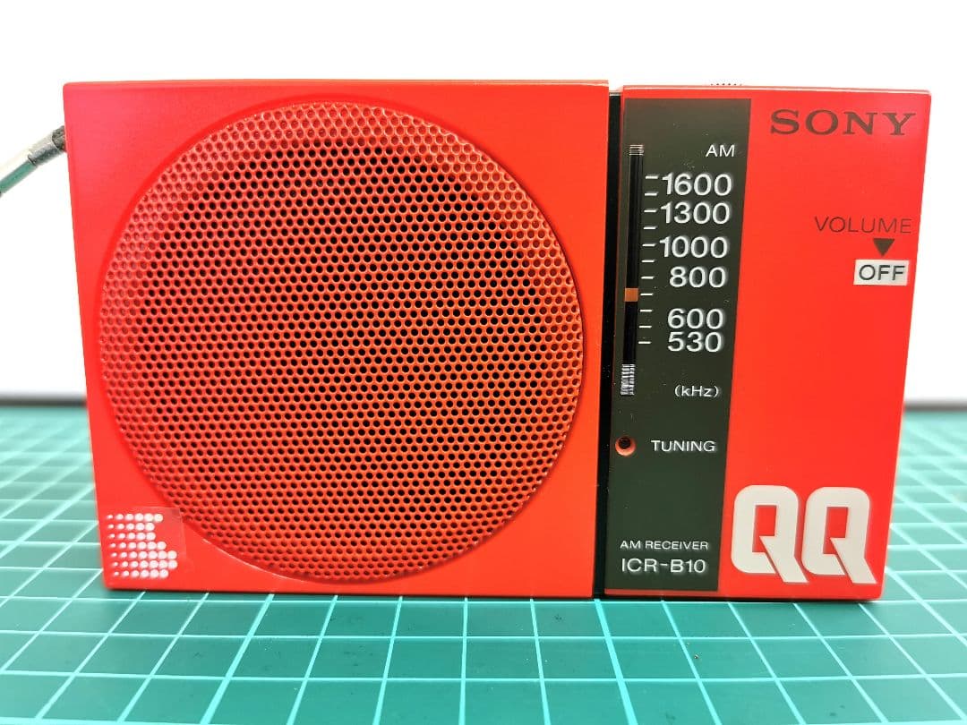 SONY　ICR-B10　ラジオ　レトロ　美品
