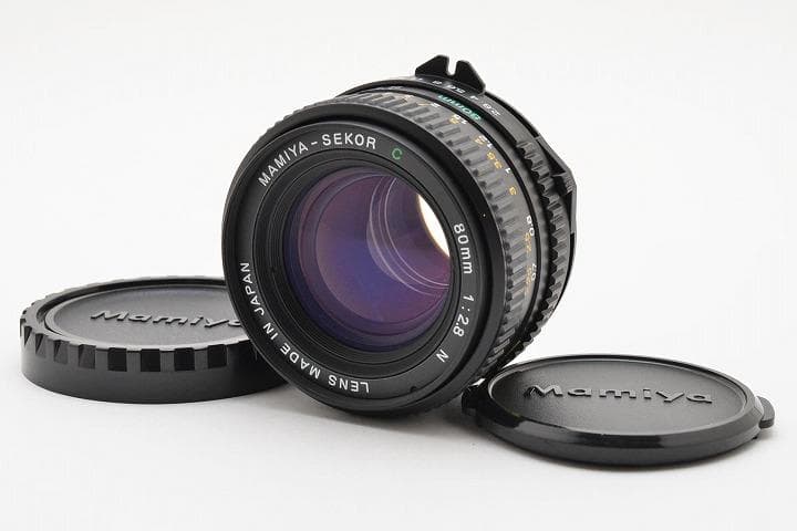 50235 極上 MAMIYA C 80mm F2.8 N マミヤ 中判 レンズ