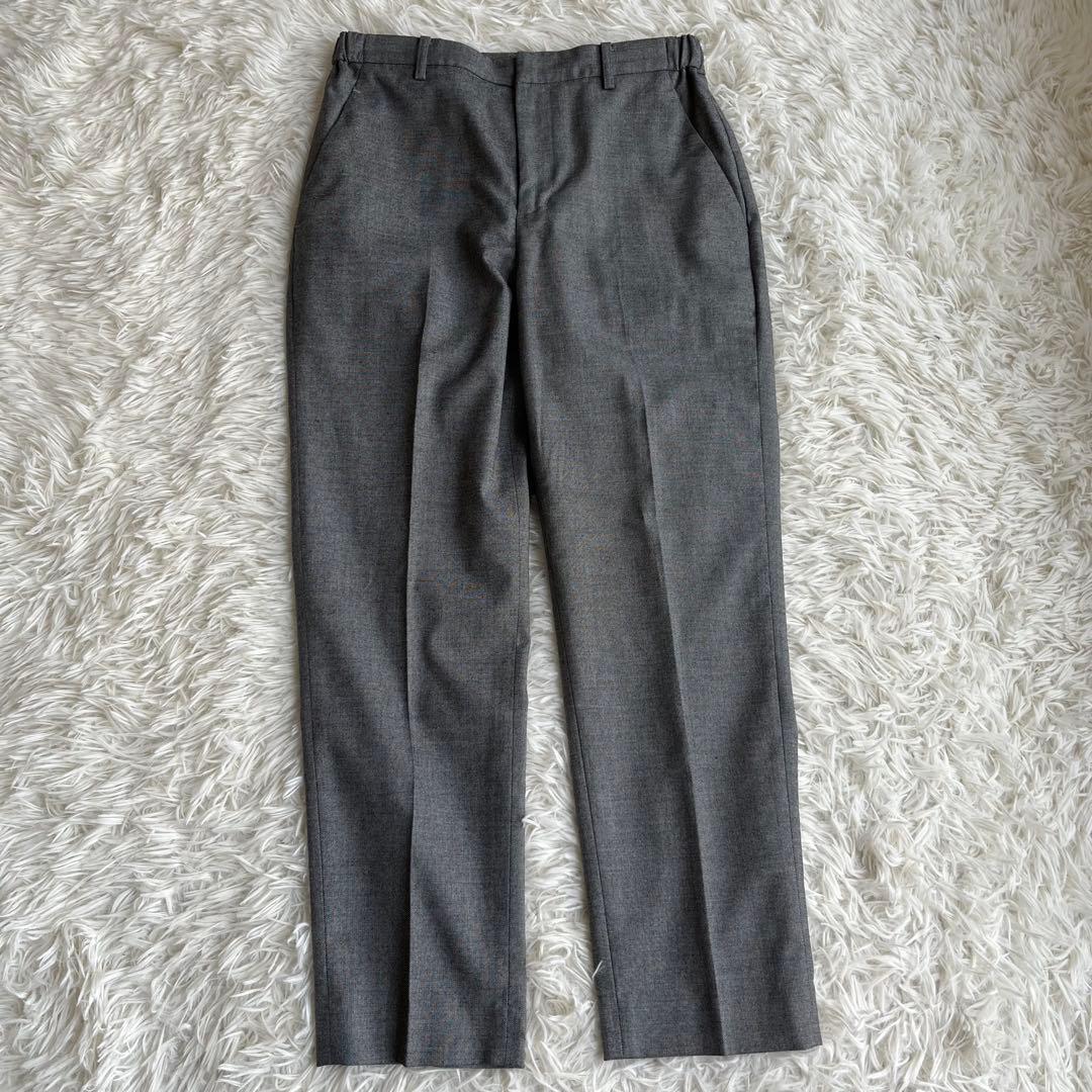 【美品】 UNITED ARROWS ノーカラー セットアップ　グレー　38