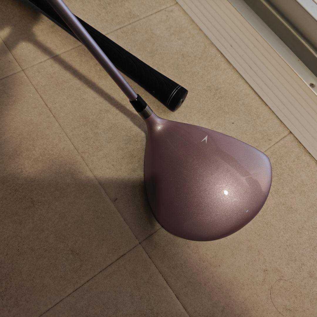 激カワFitway レディース ゴルフクラブ ハーフセット 6本 Lバッグおまけ