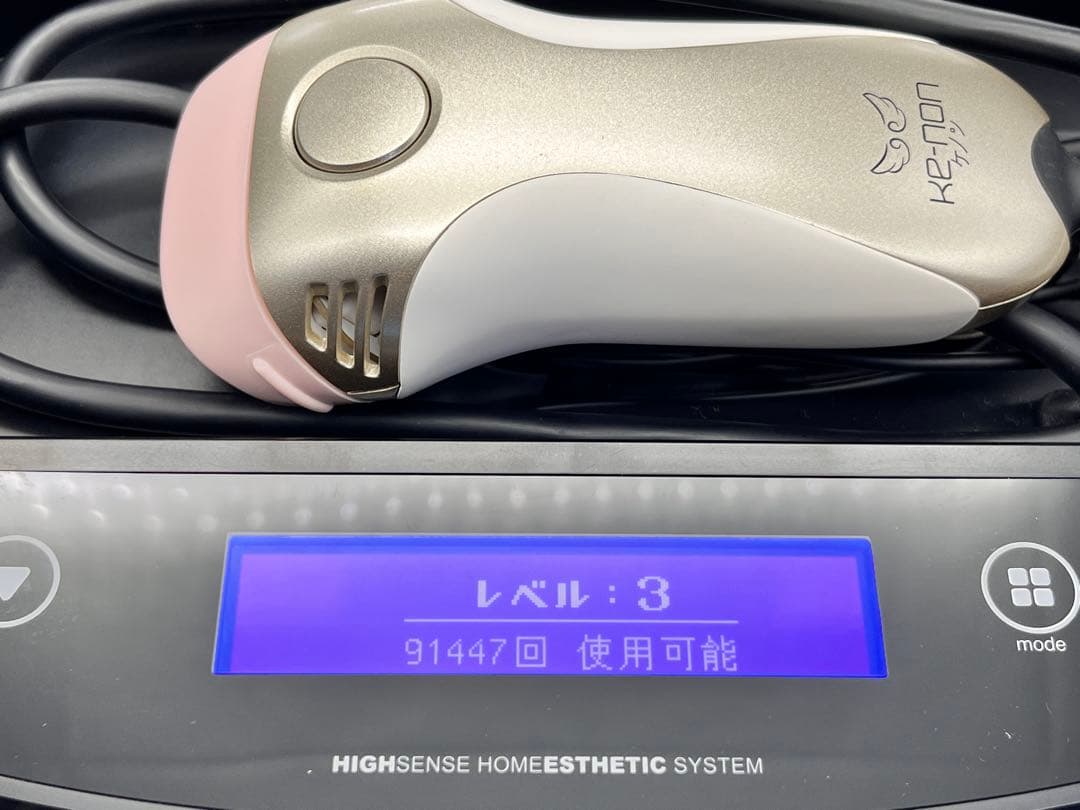 【ケノン NIPL-2080】家庭用脱毛器 本体セット／人気モデル